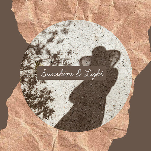 Beige Aesthetic Sunshine and Light Sad Playlist Cover