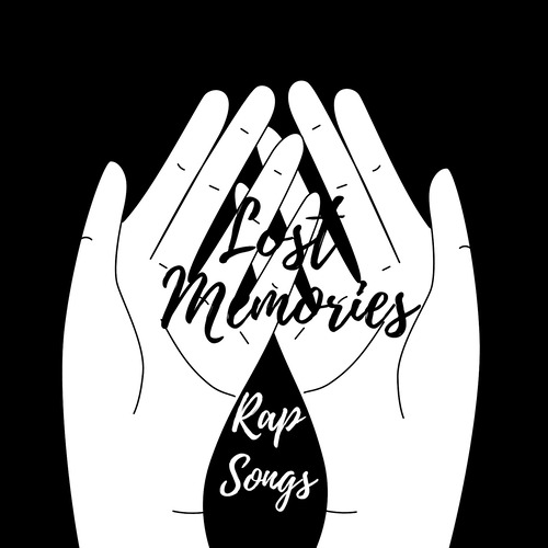 Black And White Sad Rap Song Playlist Cover