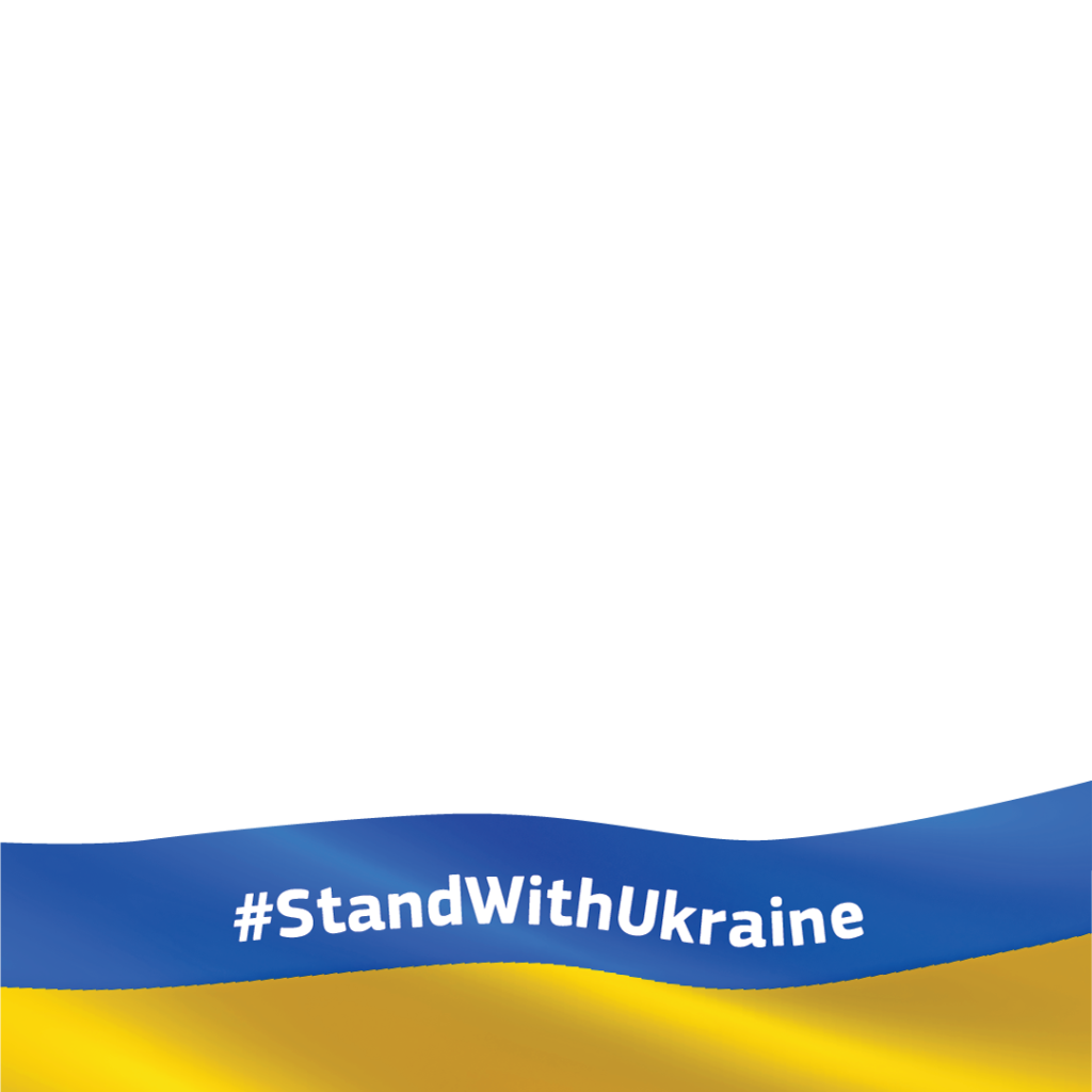 I Stand with Ukraine badge pfp