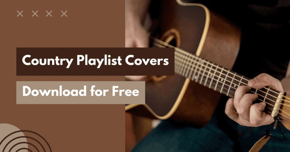 36 Country Playlist Covers FREE for Download