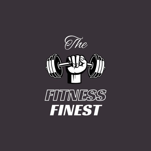 Black Motivational Gym Workout Playlist Cover