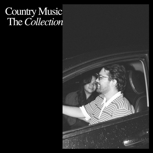 Black White Minimal Country Playlist Cover