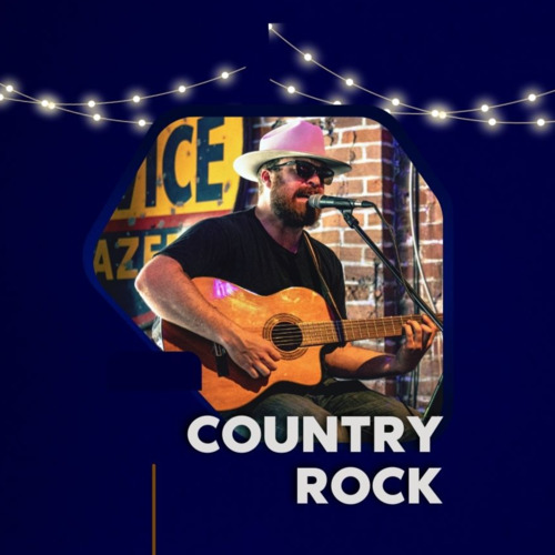 Blue Country Rock Playlist Cover