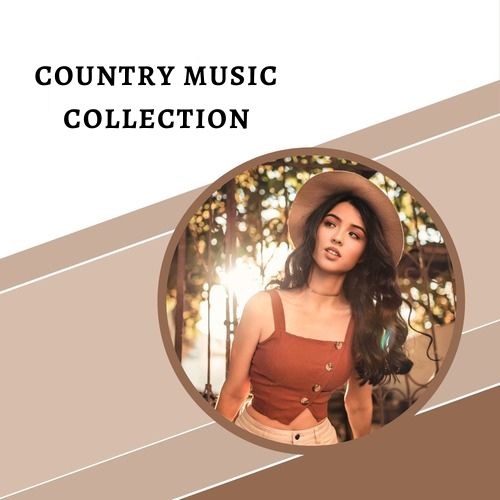 Brown and White Country and Western Collection Playlist Cover
