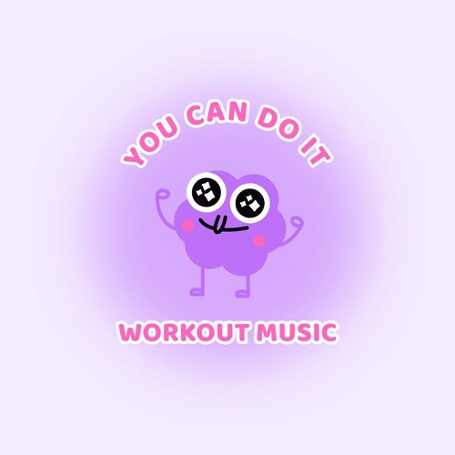 Cute Purpel Monster Workout Music Playlist Cover