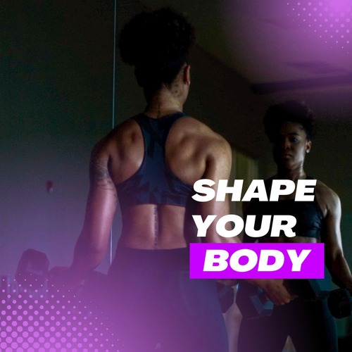 Purple Shape Your Body Workout Playlist Cover