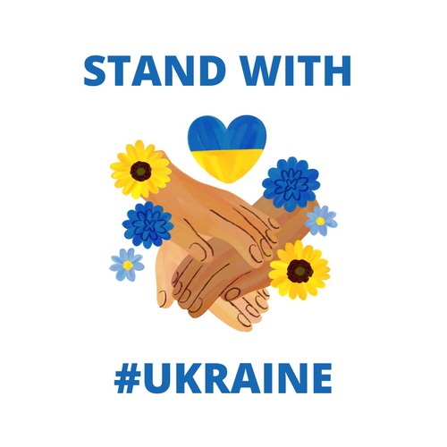 Stand with Ukraine Instagram PFP